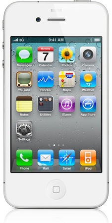 Смартфон APPLE iPhone 4 8GB White - Новозыбков