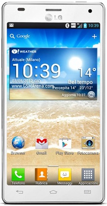 Смартфон LG Optimus 4X HD P880 White - Новозыбков