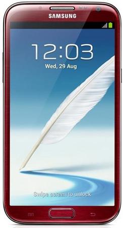 Смартфон Samsung Galaxy Note 2 GT-N7100 Red - Новозыбков