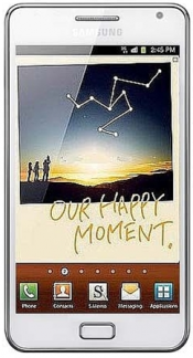 Смартфон Samsung Galaxy Note GT-N7000 White - Новозыбков