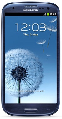 Смартфон Samsung Galaxy S3 GT-I9300 16Gb Pebble blue - Новозыбков