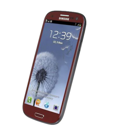 Смартфон Samsung Galaxy S3 GT-I9300 16Gb La Fleur Red - Новозыбков