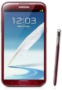 Смартфон Samsung Samsung Смартфон Samsung Galaxy Note II GT-N7100 16Gb красный - Новозыбков